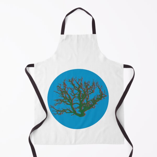 Item preview, blue circle with tree designed and sold by design-az.