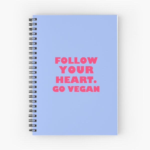 Item preview, Follow Your Heart. Go Vegan designed and sold by katinkacares.