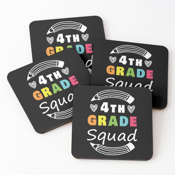 Item preview, 4th Grade Squad Fourth Grade Teacher Student Back to School Gift Idea  designed and sold by Chamssou.