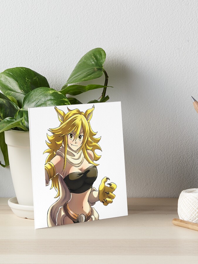 Akame ga Kill : Leone waifu Art Board Print by Anna Blonwell