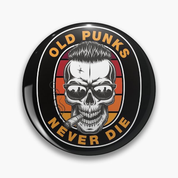 Item preview, Old Punks Never Die designed and sold by Rhu Creations.