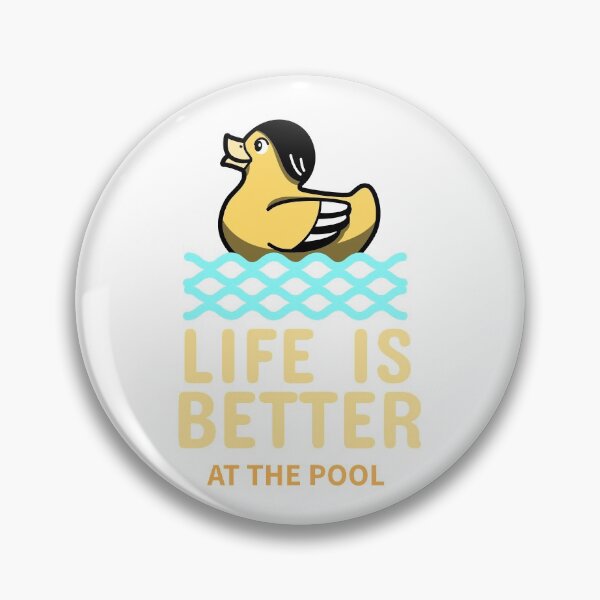 Item preview, Cute life is better at the pool designed and sold by Chidokart.