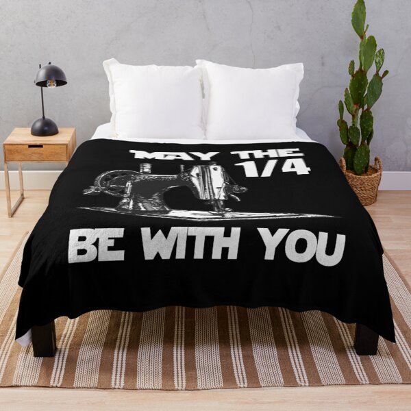 Item preview, May The 1/4 Be With You Sewing Sewer Humor designed and sold by Dressed For  Duty.