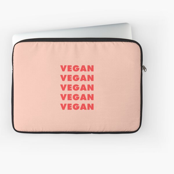 Vegan Vegan Vegan Laptop Sleeve