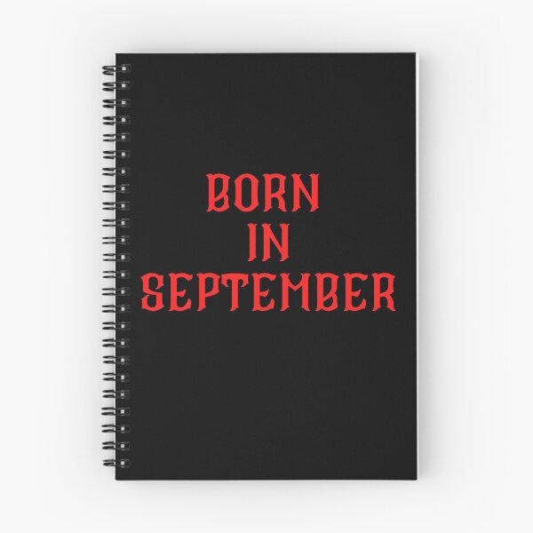 Item preview, BORN IN SEPTEMBER designed and sold by Tshirtpedia.
