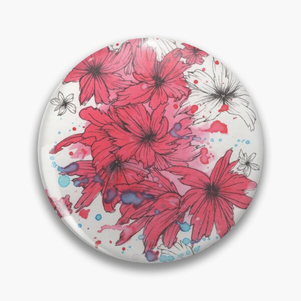 Item preview, NomiAntics Red Flowers designed and sold by NomiAntics.