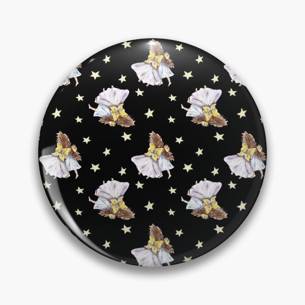 Item preview, magic girls watercolor pattern designed and sold by IrinaShishkina.