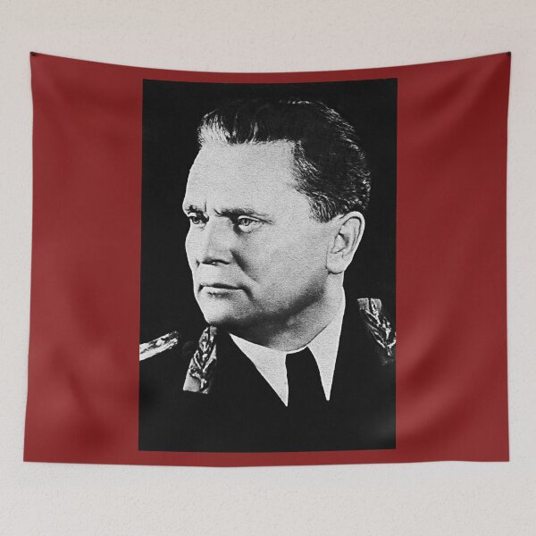 Item preview, Josip Broz Tito, black and white designed and sold by Aleksandar Mandic.