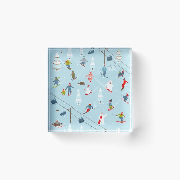 Item preview, Skiing Snow Love designed and sold by LeHongTien.