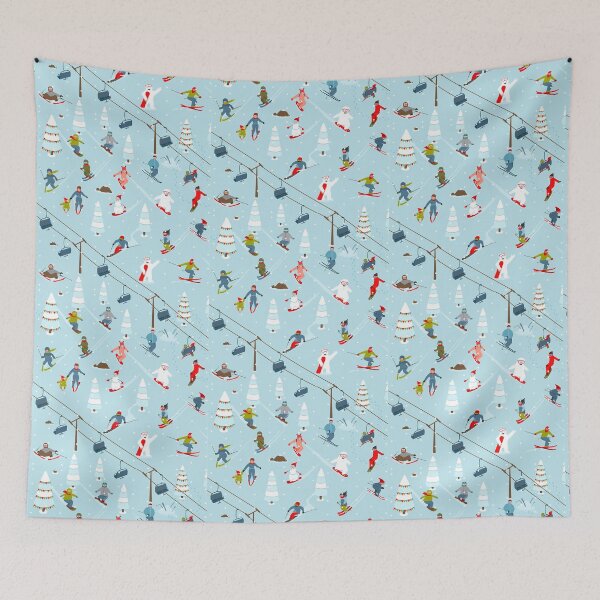 Item preview, Skiing Snow Love designed and sold by LeHongTien.