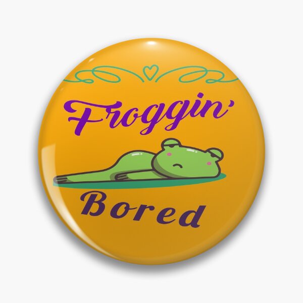 Item preview, Bored Frog lazy frog  designed and sold by youfteen.
