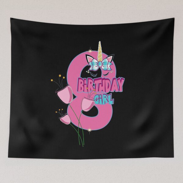 Item preview, 8 year old gift 8th birthday birthday girl 8th designed and sold by Dubbra.