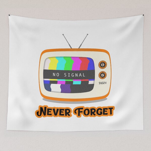 Item preview, Never Forget retro vintage cassette tape novelty mens designed and sold by Studioapartment.