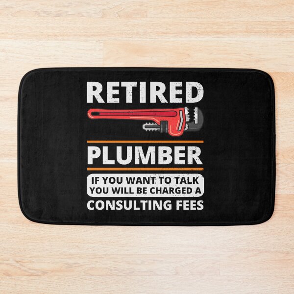 Item preview, Retired Plumber Plumbing Pipefitter Funny Saying designed and sold by CuteDesigns1.