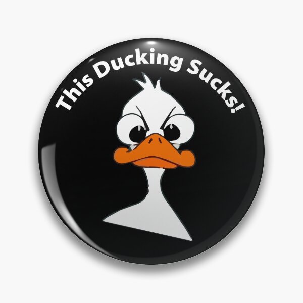 Item preview, This Ducking Sucks! sticker designed and sold by beavisbob.