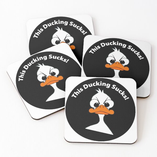 Item preview, This Ducking Sucks! sticker designed and sold by beavisbob.