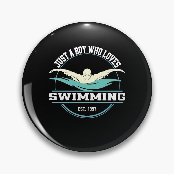 Item preview, Just a boy who loves Swimming Water Swimmer designed and sold by besTmanuFacture.