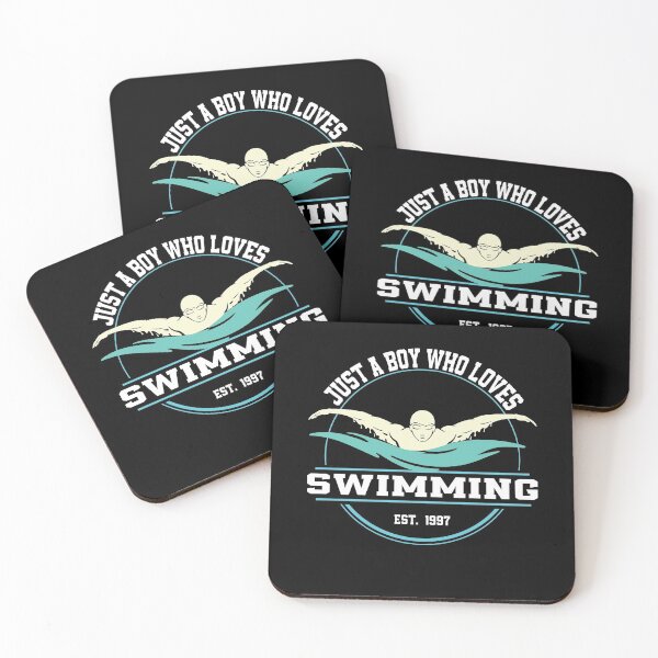 Item preview, Just a boy who loves Swimming Water Swimmer designed and sold by besTmanuFacture.