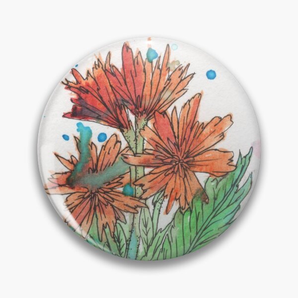 Item preview, NomiAntics Orange Flowers designed and sold by NomiAntics.