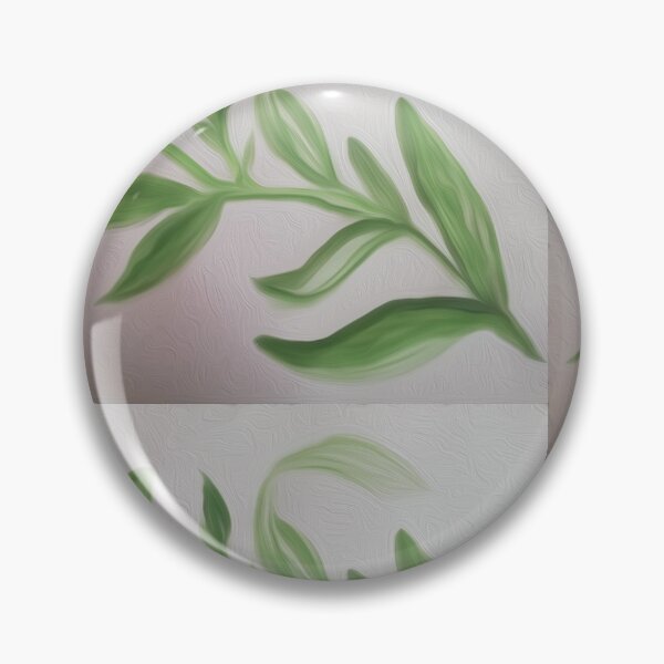 Item preview, A single branch in green acryllics designed and sold by Laura Cavanagh.