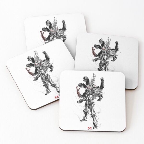 Item preview, Asura armor ink style designed and sold by theskulstudio.