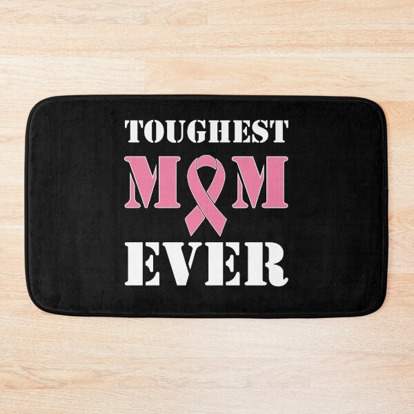Item preview, Breast Cancer Toughest Mom Support designed and sold by BibiTeeDesign.