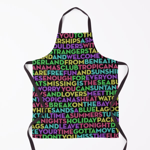 Item preview, Club Tropicana - Wham! (lyrics) v.1 designed and sold by x1brett.