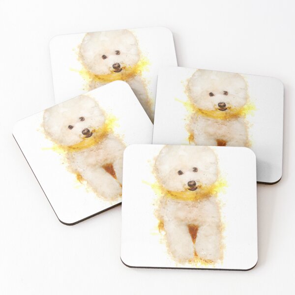 Item preview, Ink creative cute white poodle designed and sold by Nava Sophia.