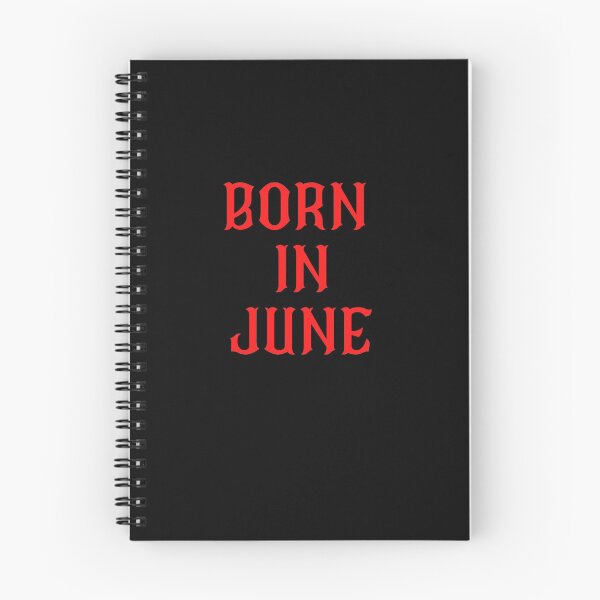 Item preview, BORN IN JUNE designed and sold by Tshirtpedia.