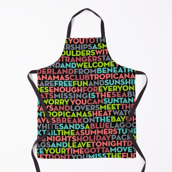 Item preview, Club Tropicana - Wham! (lyrics) v.4 designed and sold by x1brett.