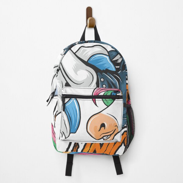 Item preview, Magical Rainbow Denim Jacket Biker Unicorn designed and sold by ozunu.