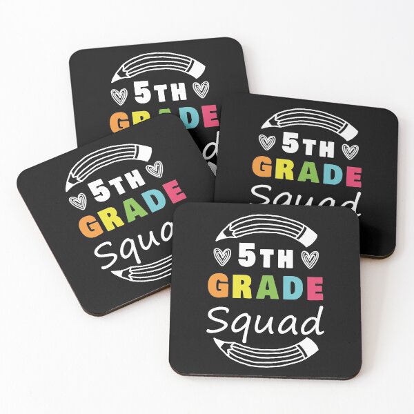 Item preview, 5th Grade Squad Fifth Grade Teacher Student Back to School Gift Idea  designed and sold by Chamssou.