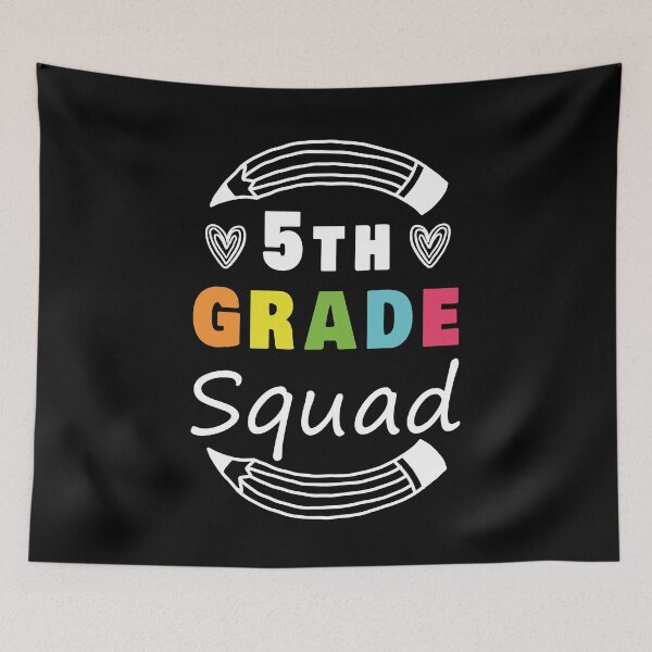 Item preview, 5th Grade Squad Fifth Grade Teacher Student Back to School Gift Idea  designed and sold by Chamssou.