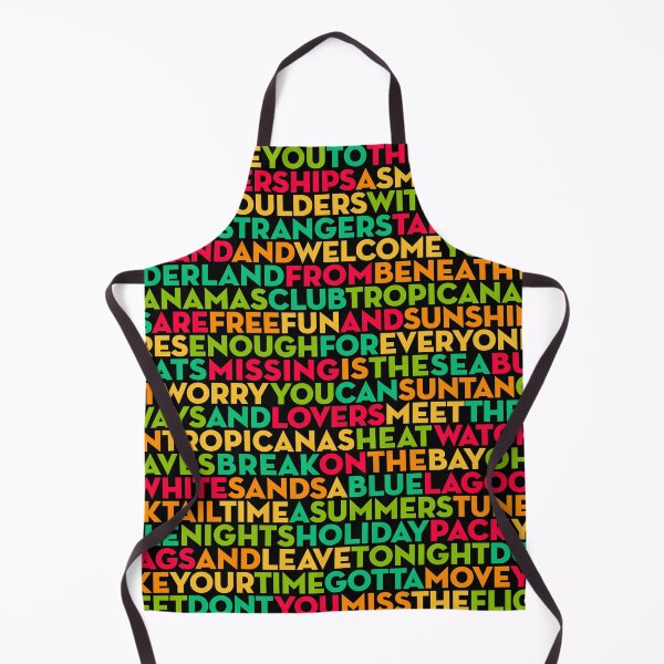 Item preview, Club Tropicana - Wham! (lyrics) v.5 designed and sold by x1brett.