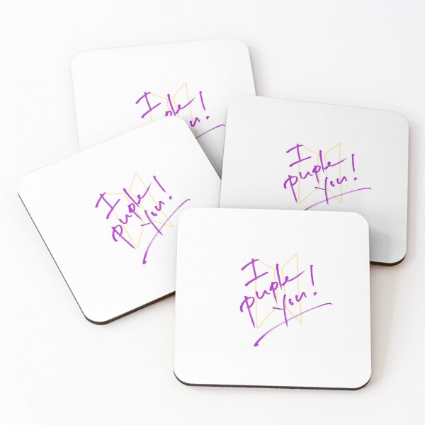 Item preview, I purple you / borahae designed and sold by baika-prints.