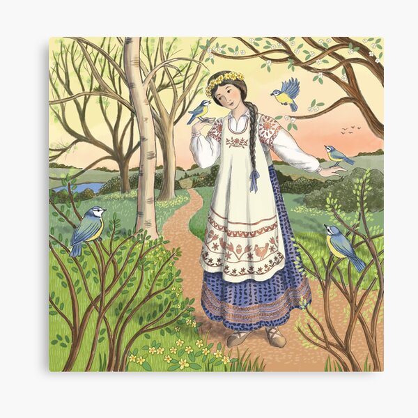 The Song of Spring Canvas Print