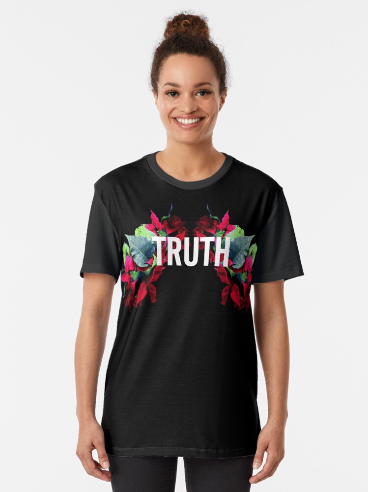 Thumbnail 2 of 5, Graphic T-Shirt, Truth designed and sold by battlerapgear.