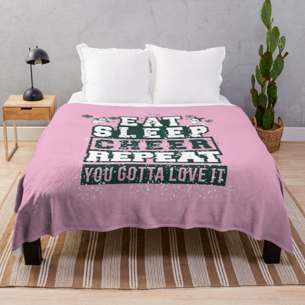 Item preview, Eat Sleep Cheer Repeat designed and sold by JooArtPrints  ★★★★★.