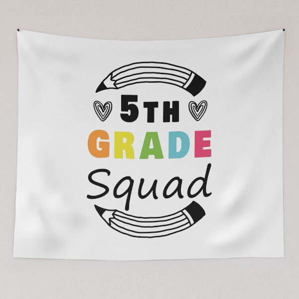 Item preview, 5th Grade Squad Fifth Grade Teacher Student Back to School Gift Idea  designed and sold by Chamssou.