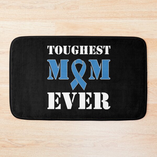 Item preview, Colon Cancer Toughest Mom Support designed and sold by BibiTeeDesign.