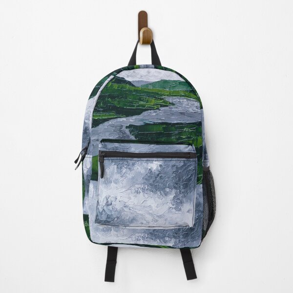 Item preview, Welsh Countryside oil painting designed and sold by StephCarrDesign.