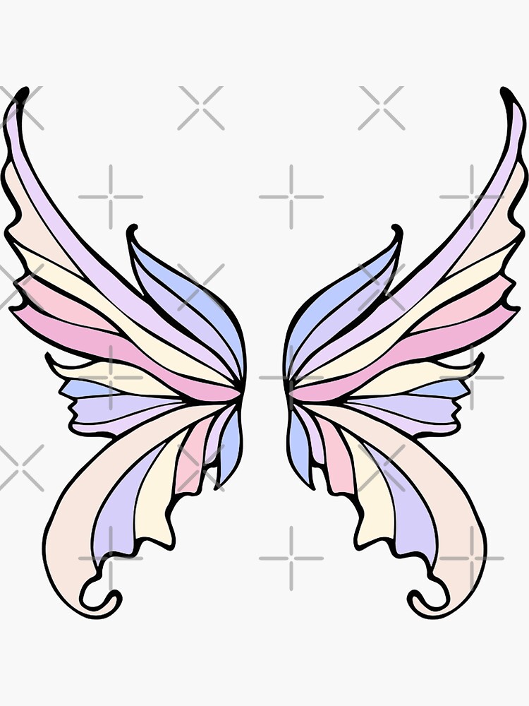 Pastel deals fairy wings