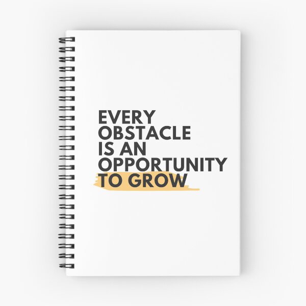 Item preview, every obstacle is an apportunity to grow designed and sold by trillstshirt.
