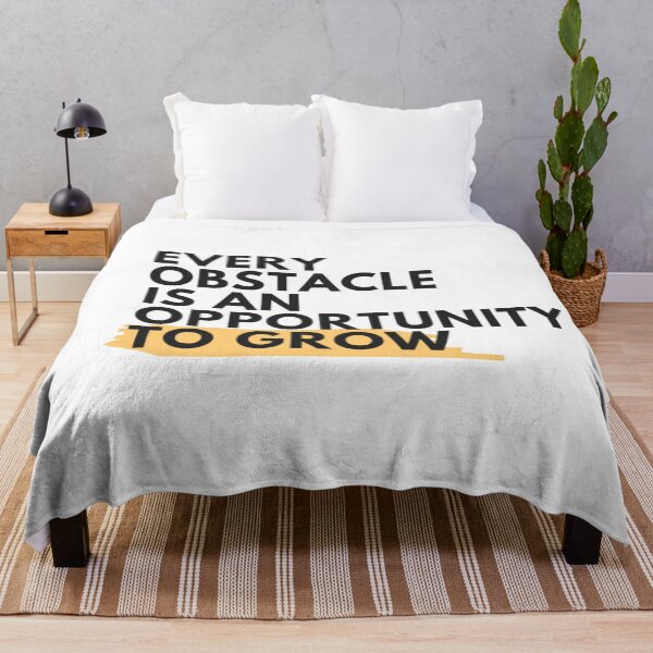 Item preview, every obstacle is an apportunity to grow designed and sold by trillstshirt.