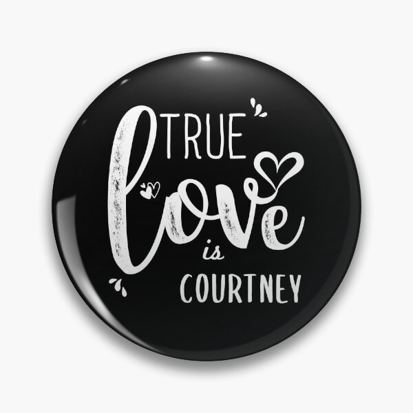 Aperçu de l'œuvre Courtney Name, True Love Courtney Valentine's Day créée et vendue par NamesZone.