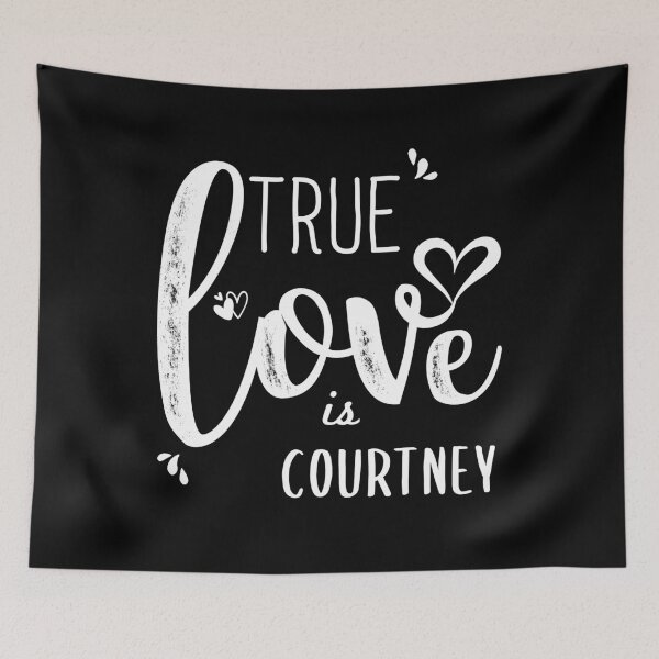 Item preview, Courtney Name, True Love Courtney Valentine's Day designed and sold by NamesZone.
