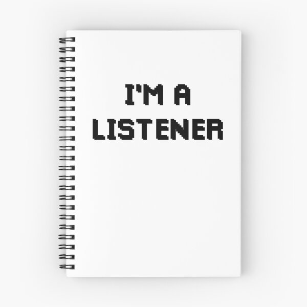 Item preview, I'm a Listener (Black) designed and sold by FilipeFerreira.