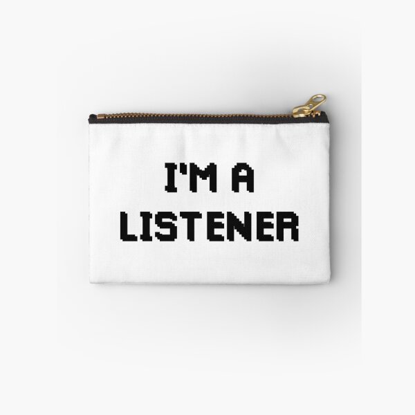 Item preview, I'm a Listener (Black) designed and sold by FilipeFerreira.