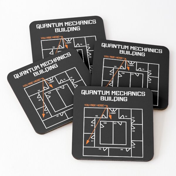 Item preview, Quantum Mechanics Building White designed and sold by BartholGraphics.