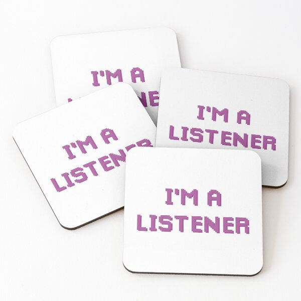 Item preview, I'm a Listener (Purple) designed and sold by FilipeFerreira.